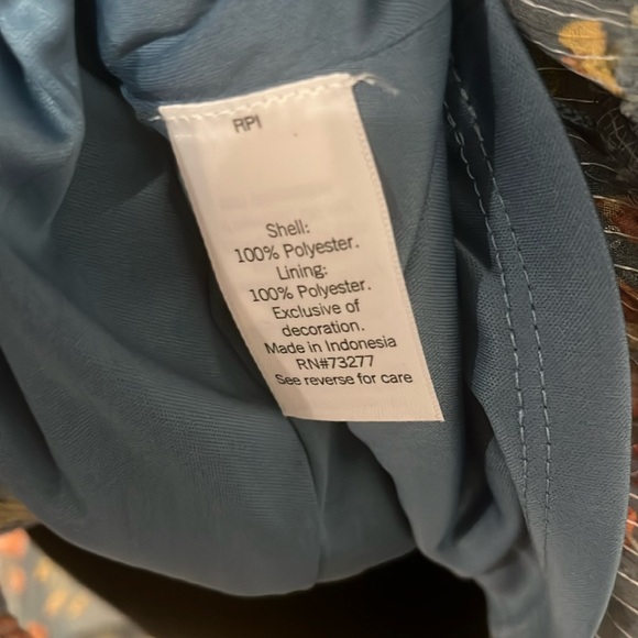 LC Lauren Conrad Women’s Faux-Wrap Fit & Flare Sequins Dress size M Never Worn - Picture 5 of 7